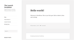 Desktop Screenshot of launchincubator.com